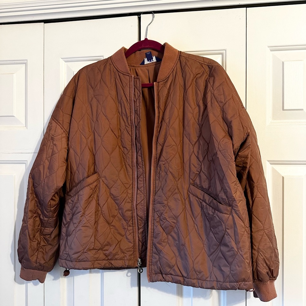 JoyLab Pink Puffer Jacket Size M